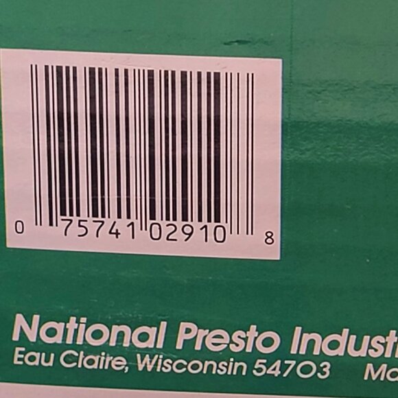 Vintage Presto Electric Salad Shooter #02910 Slicer Shredder Vegetables Cheese - Picture 11 of 12